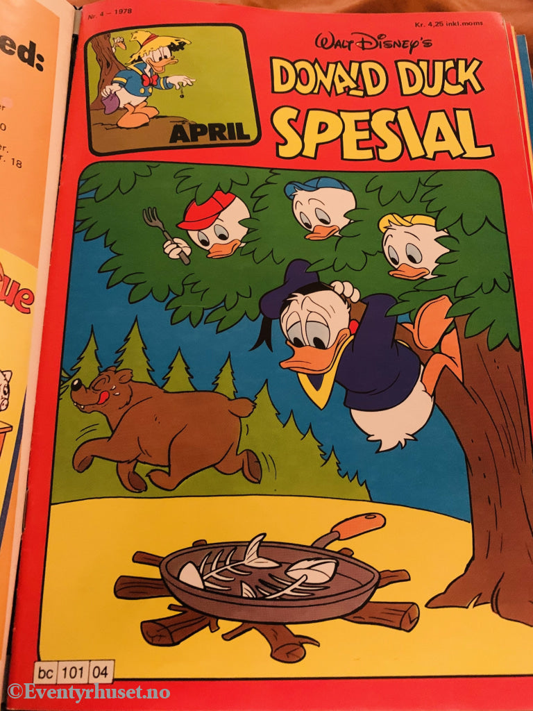 Donald Duck Spesial. 1978/04. Tegneserieblad
