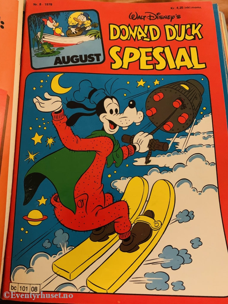 Donald Duck Spesial. 1978/08. Tegneserieblad