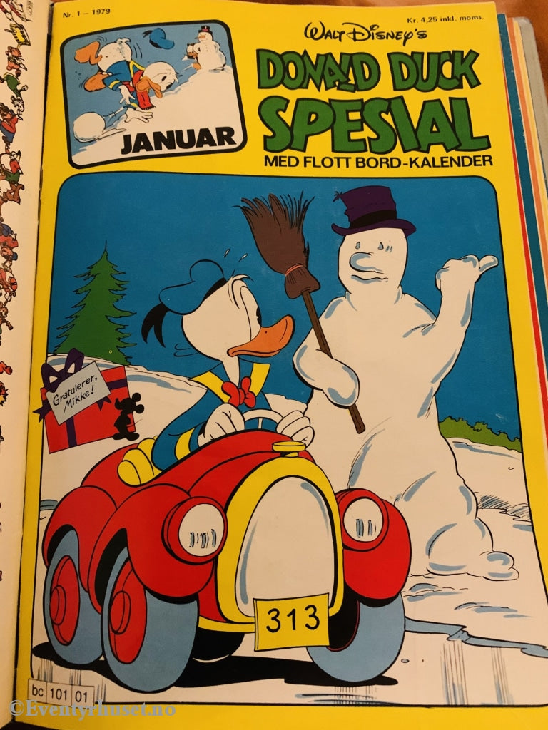 Donald Duck Spesial. 1979/01. Tegneserieblad