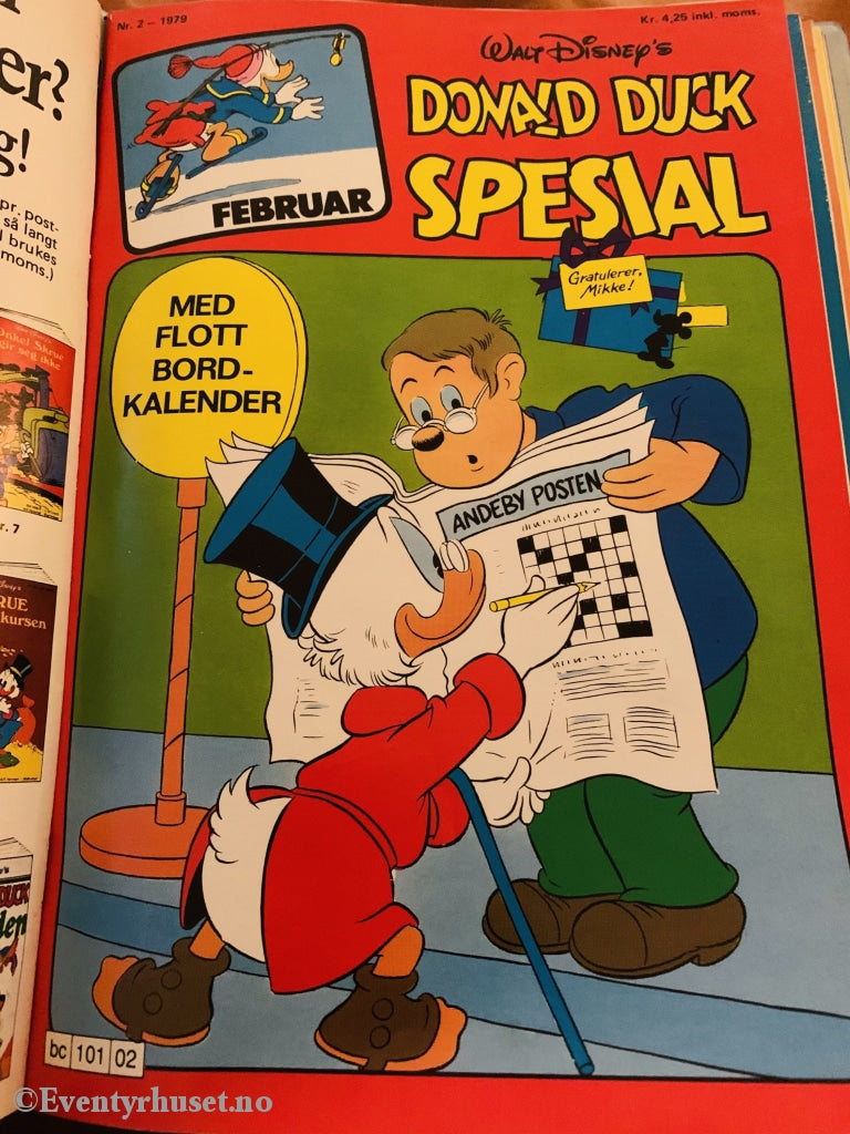 Donald Duck Spesial. 1979/02. Tegneserieblad