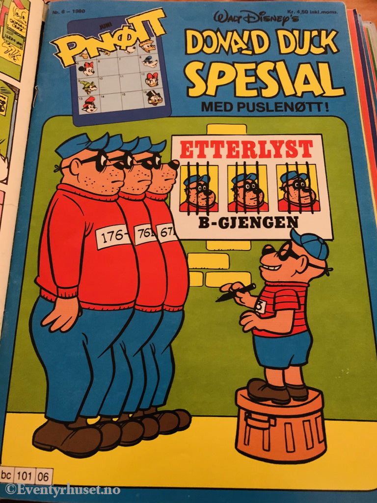 Donald Duck Spesial. 1980/06. Tegneserieblad