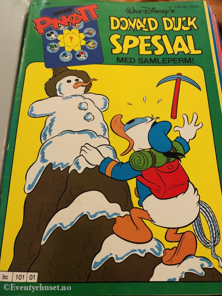 Donald Duck Spesial. 1980/01. Tegneserieblad