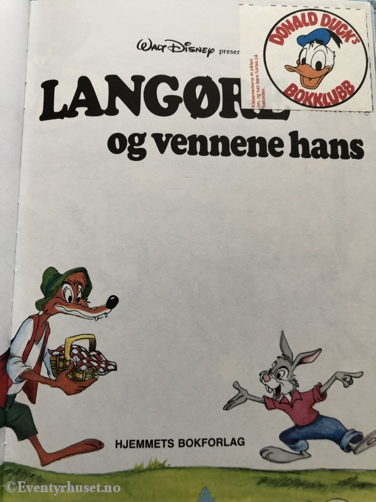 Donald Ducks Bokklubb. 1973-85. Langøre Og Vennene Hans. Bokklubb