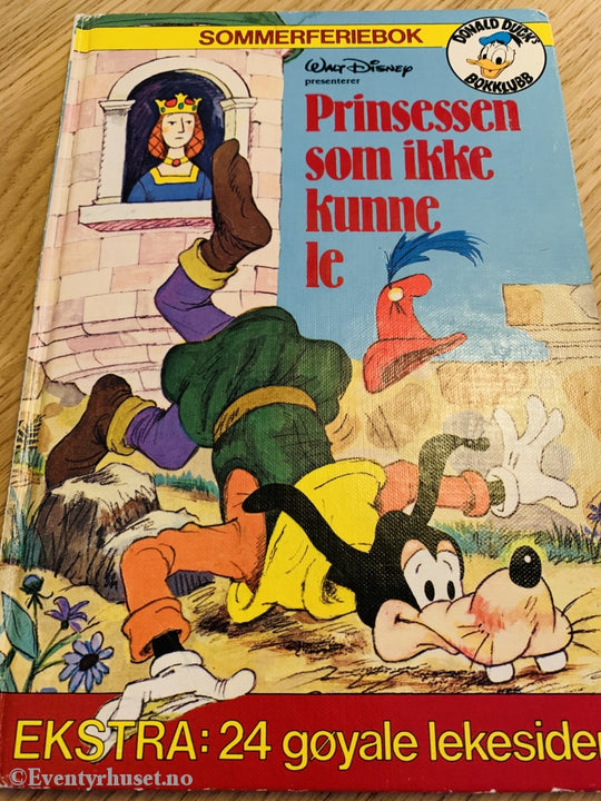 Donald Ducks Bokklubb. 1974-85. Prinsessen Som Ikke Kunne Le - Sommerferieboken. Bokklubb