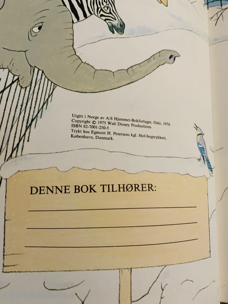 Donald Ducks Bokklubb. 1975. Peanøttmysteriet. Bokklubb