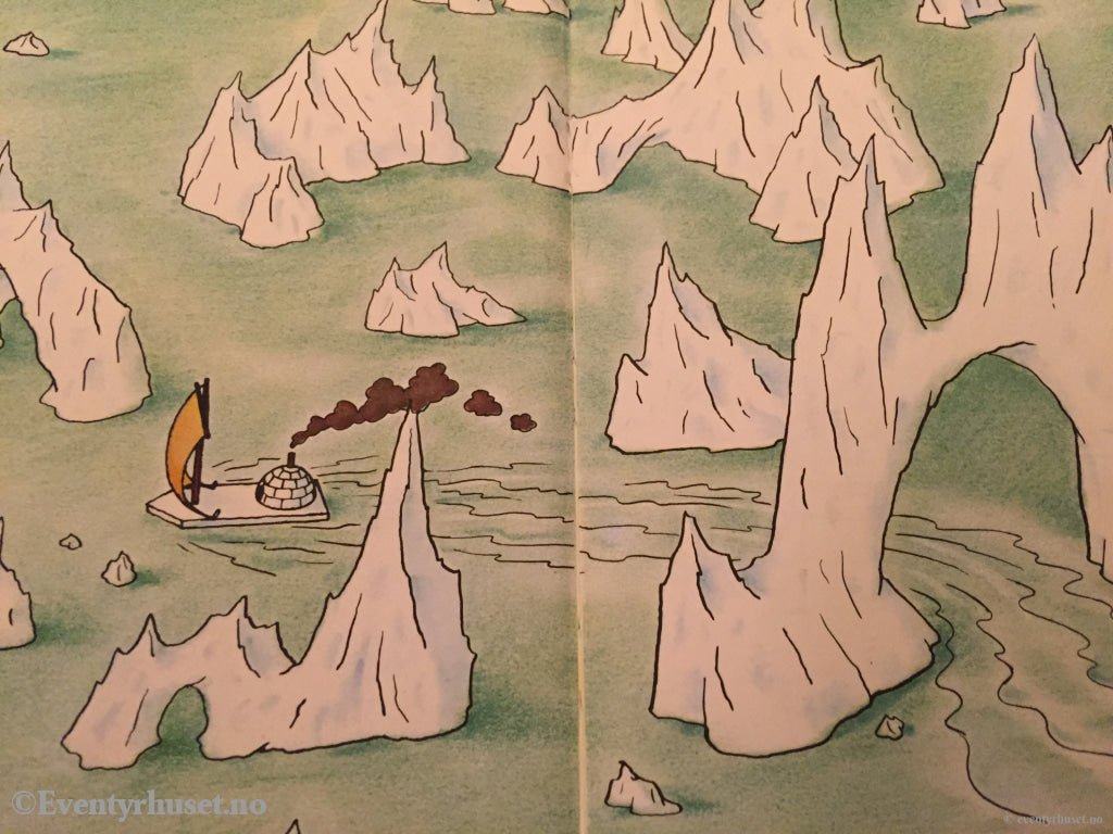 Donald Ducks Bokklubb. 1975. Pingvinen Som Ikke Likte Kulde. Bokklubb