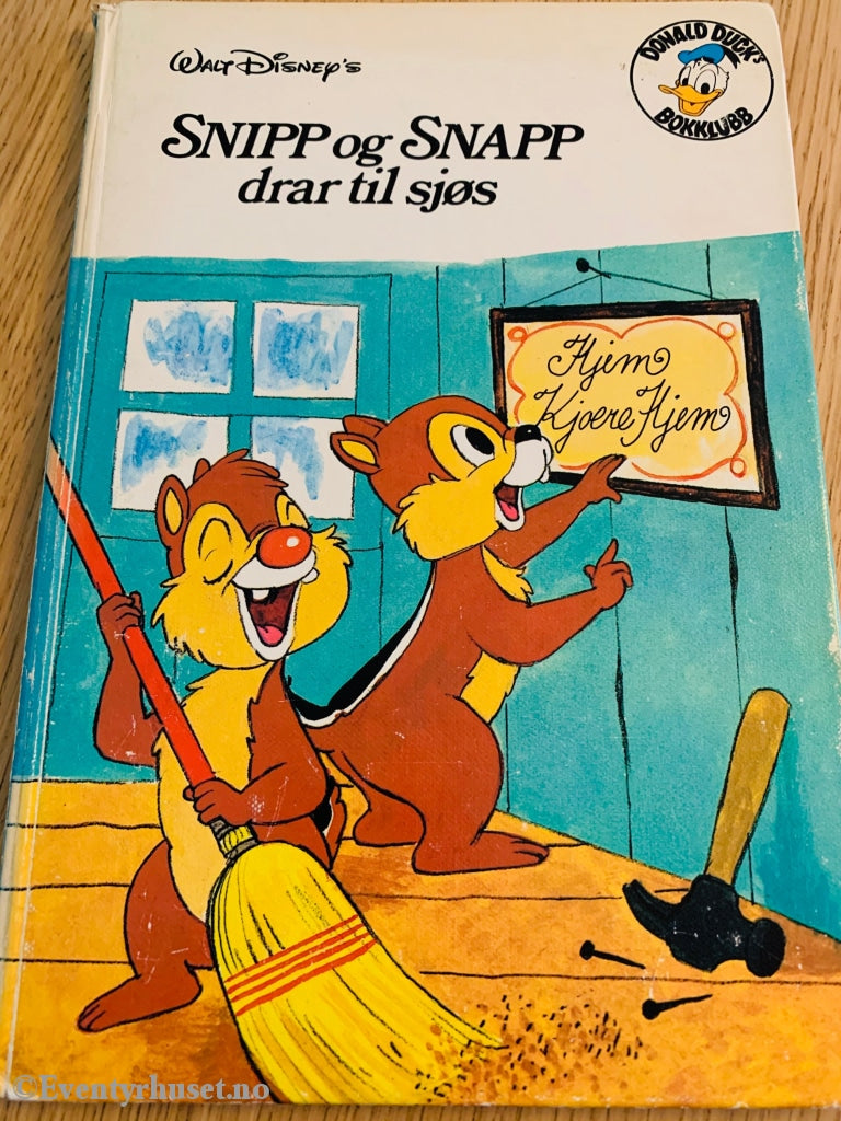 Donald Ducks Bokklubb. 1975. Snipp Og Snapp Drar Til Sjøs. Bokklubb