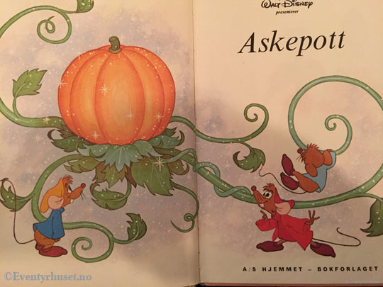 Donald Ducks Bokklubb. 1980. Askepott. Bokklubb