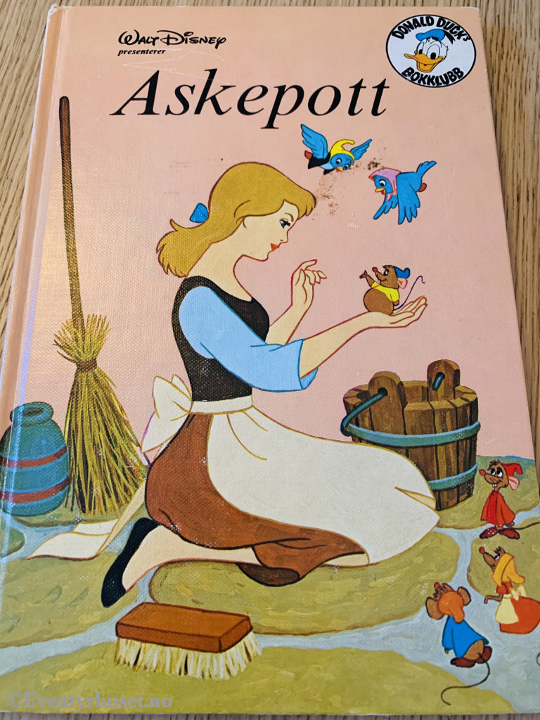 Donald Ducks Bokklubb. 1976/1980. Askepott. Bokklubb