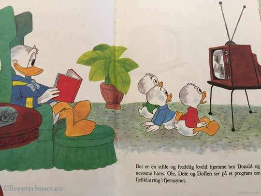 Donald Ducks Bokklubb. 1977. Duck Som Fjellklatrer. Bokklubb