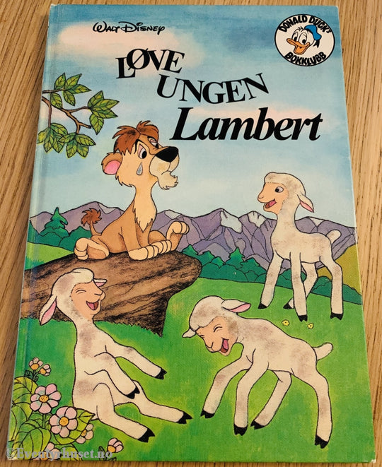 Donald Ducks Bokklubb. 1977. Løveungen Lambert. Bokklubb