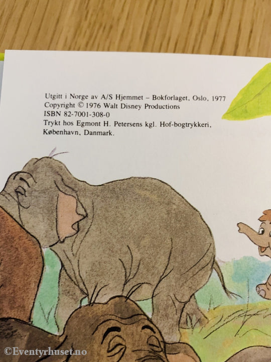 Donald Ducks Bokklubb. 1977. Mowgli Og Den Forsvunne Elefantungen. Bokklubb