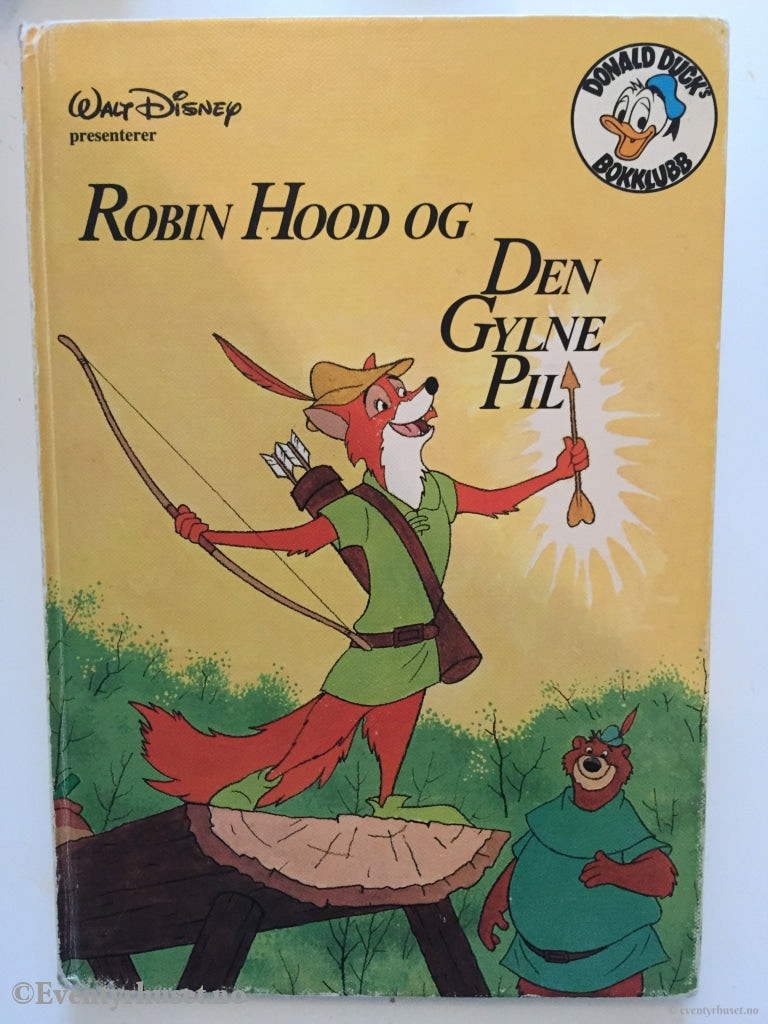 Donald Ducks Bokklubb. 1977. Robin Hood Og Den Gylne Pil. Bokklubb