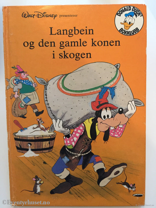 Donald Ducks Bokklubb. 1986. Langbein Og Den Gamle Konen I Skogen. Bokklubb