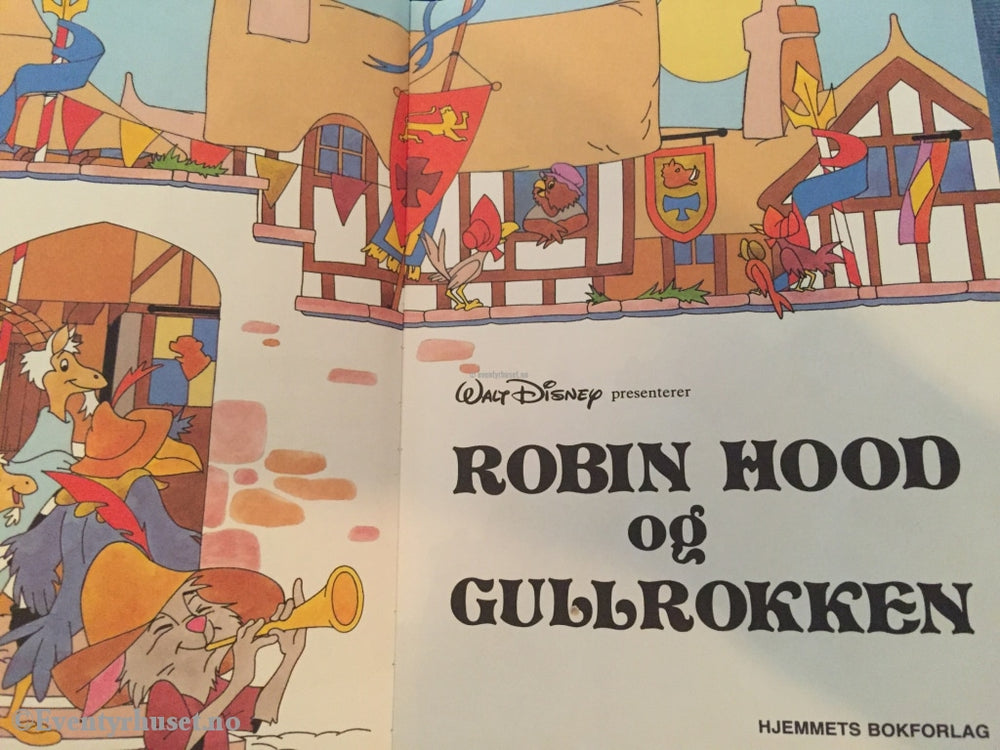 Donald Ducks Bokklubb. 1987. Robin Hood Og Gullklokken. Bokklubb