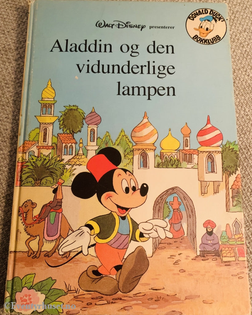 Donald Ducks Bokklubb. 1978. Aladdin Og Den Vidunderlige Lampen. Fortelling