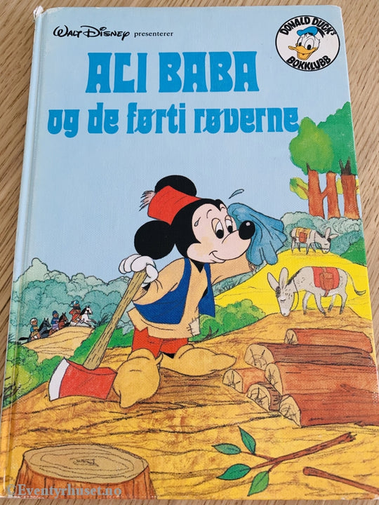 Donald Ducks Bokklubb. 1978. Ali Baba Og De Førti Røverne. Bokklubb