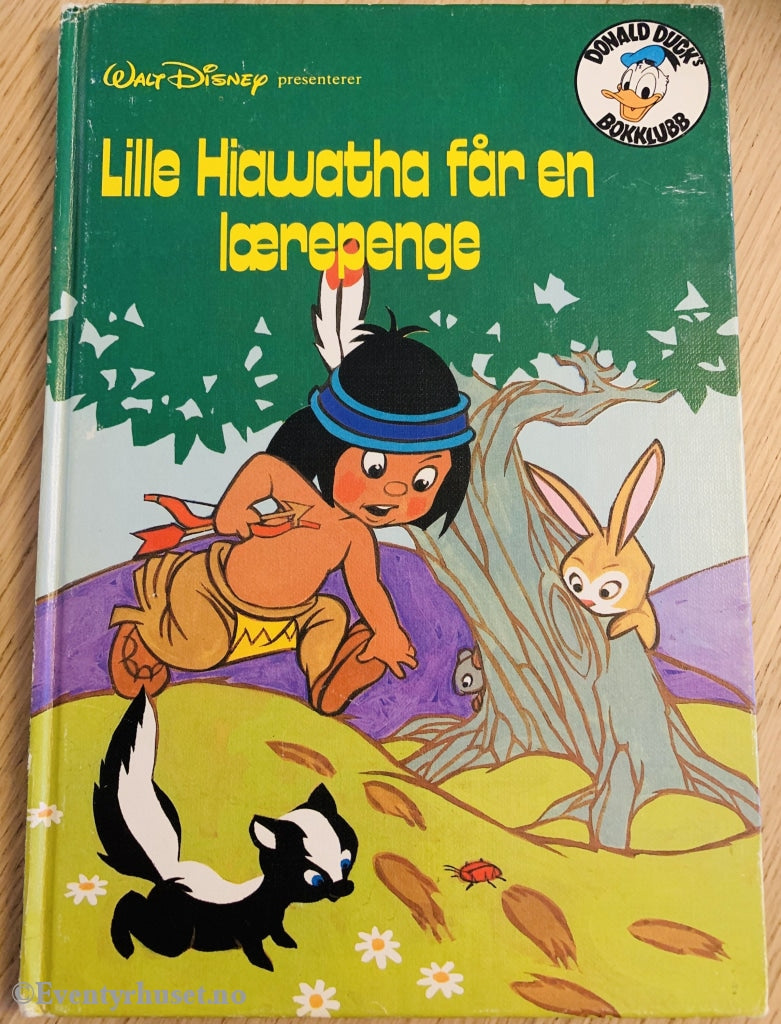 Donald Ducks Bokklubb. 1978. Lille Hiawatha Får En Lærepenge. Bokklubb