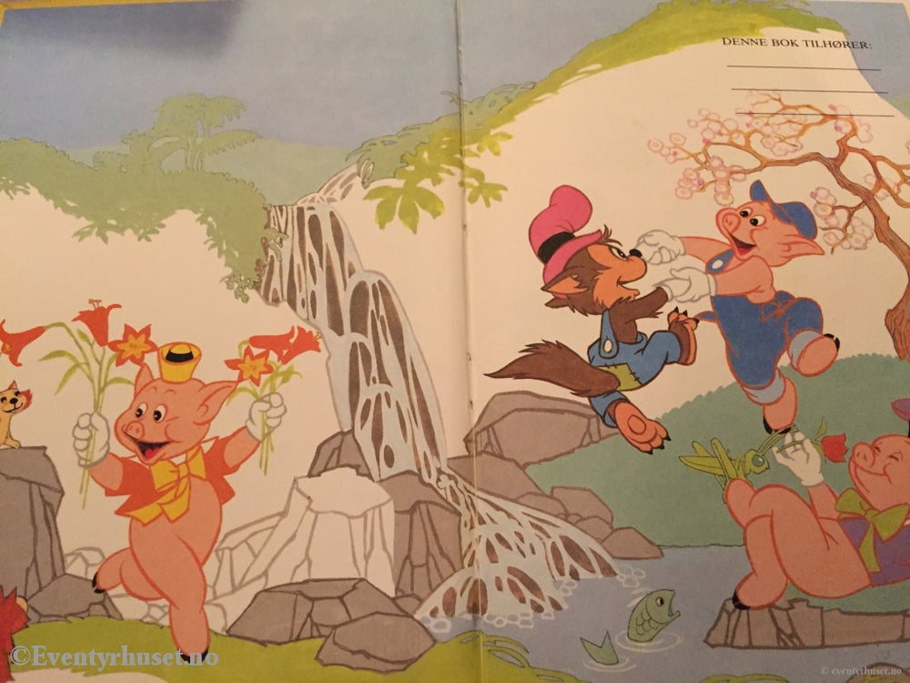 Donald Ducks Bokklubb. 1980. Da Lilleulv Skulle Lære Å Bli Slem. Bokklubb