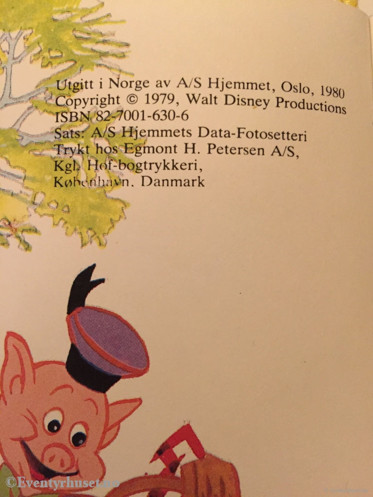 Donald Ducks Bokklubb. 1980. Da Lilleulv Skulle Lære Å Bli Slem. Bokklubb