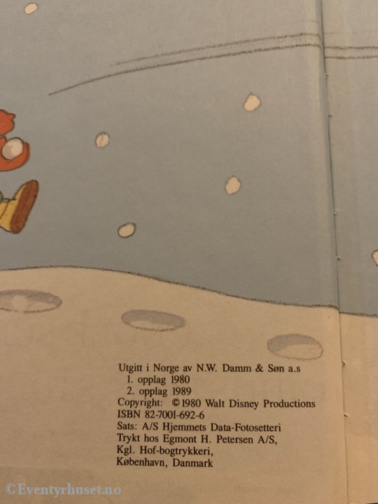 Donald Ducks Bokklubb. 1980. Og Så Ble Det Jul I Andeby. Bokklubb