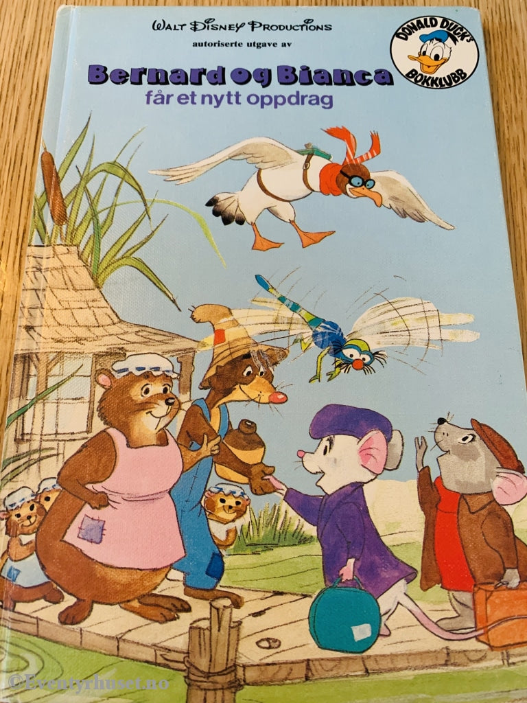 Donald Ducks Bokklubb. 1980. Bernard Og Bianca Får Et Nytt Oppdrag. Bokklubb