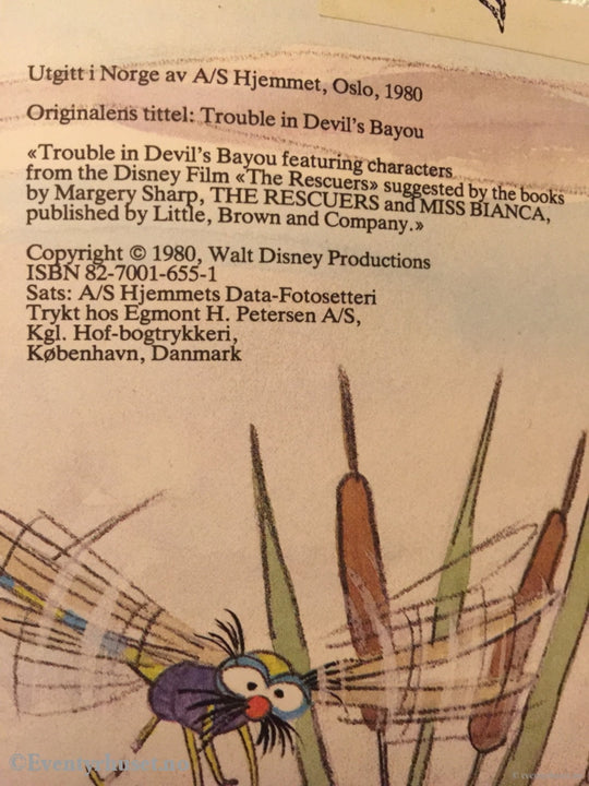 Donald Ducks Bokklubb. 1980. Bernard Og Bianca Får Et Nytt Oppdrag. Bokklubb