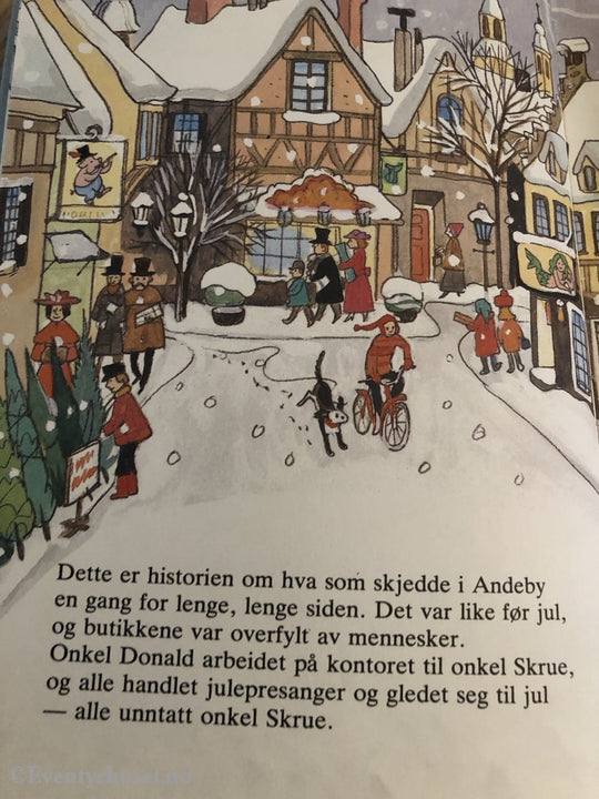 Donald Ducks Bokklubb. 1980. Og Så Ble Det Jul I Andeby. Bokklubb