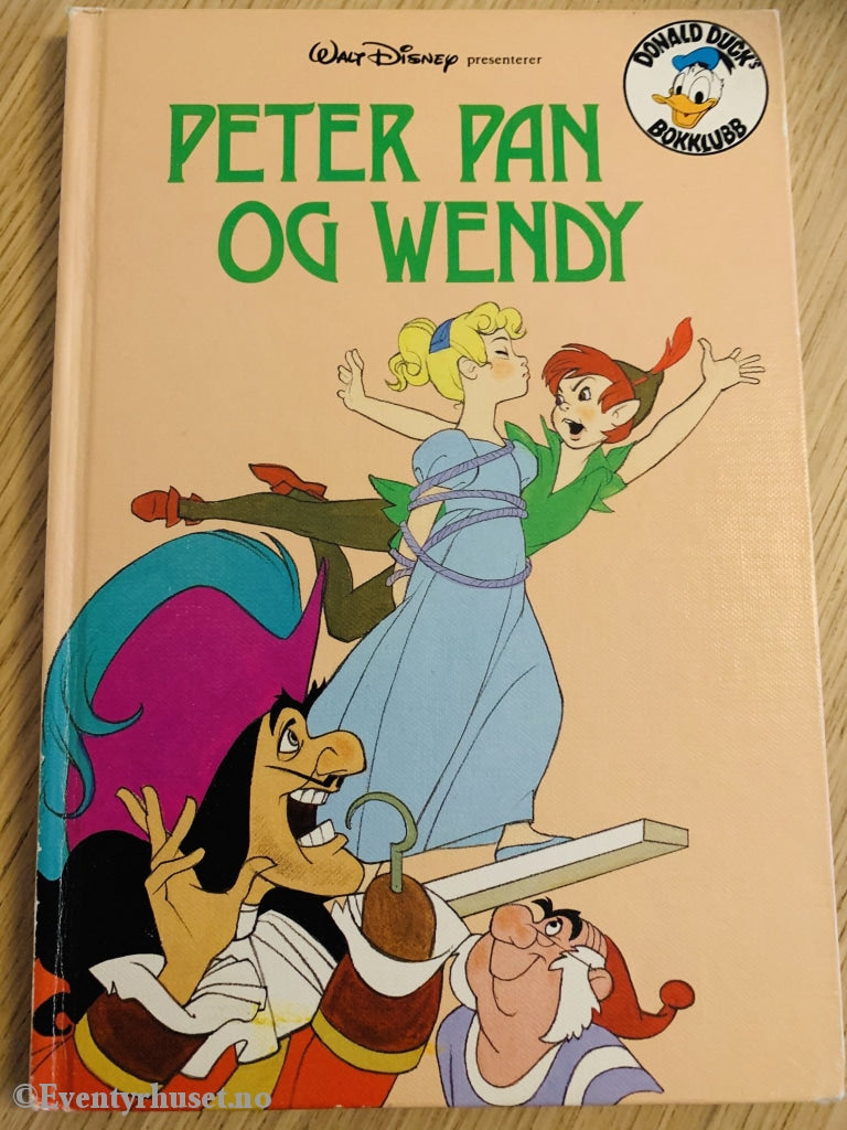 Donald Ducks Bokklubb. 1981. Peter Pan Og Wendy. Bokklubb