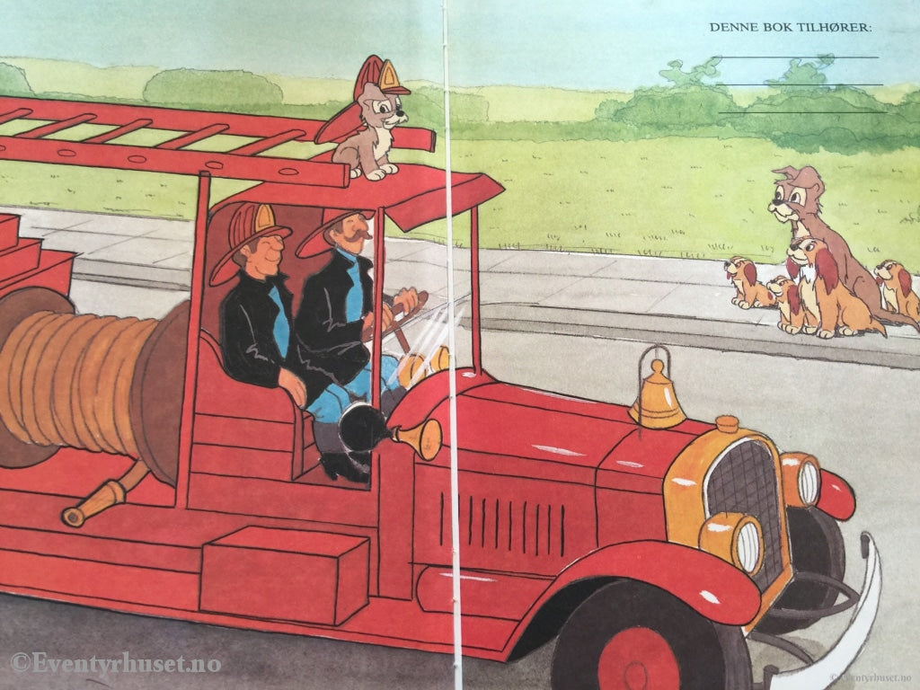 Donald Ducks Bokklubb. 1981. Brannmannen Fant. Bokklubb