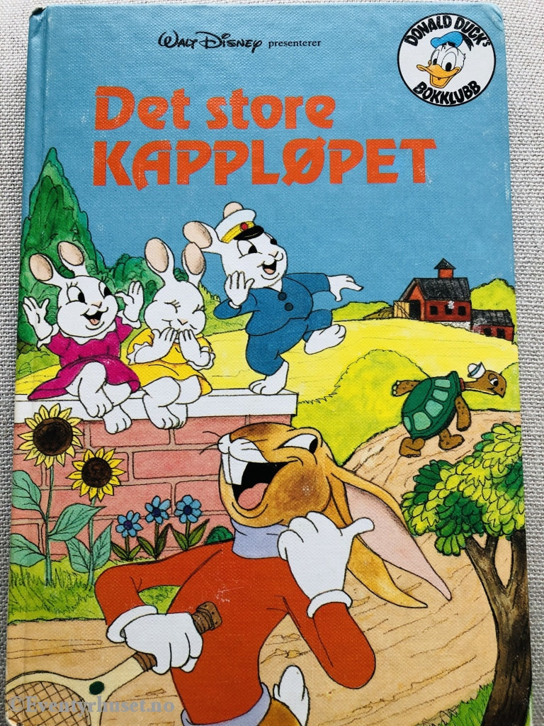 Donald Ducks Bokklubb. 1981. Det Store Kappløpet. Bokklubb