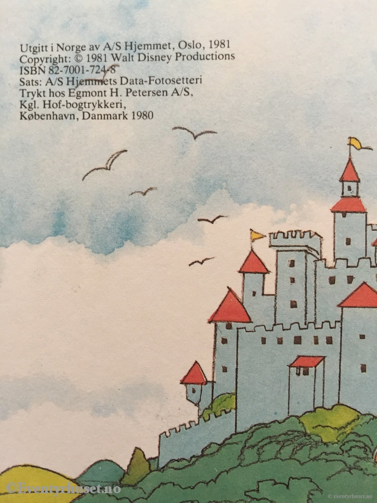 Donald Ducks Bokklubb. 1981. Langbein Og Det Forheksede Slottet. Bokklubb