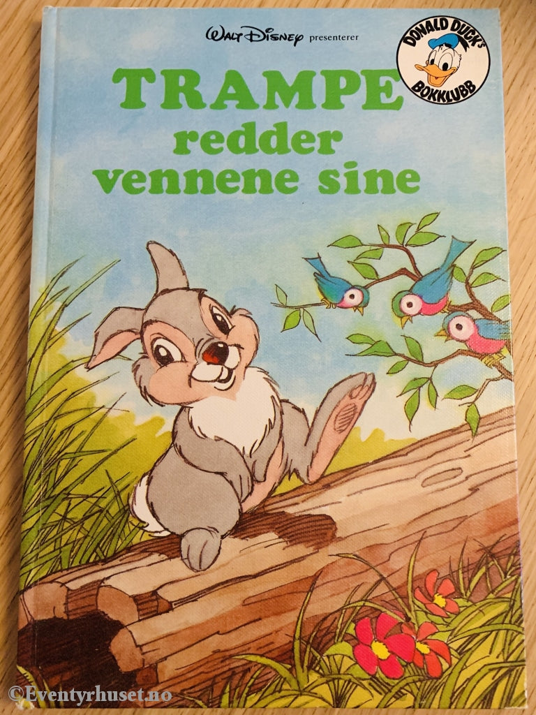 Donald Ducks Bokklubb. 1982. Trampe Redder Vennene Sine. Bokklubb