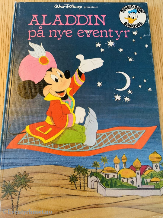 Donald Ducks Bokklubb. 1982. Aladdin På Nye Eventyr. Bokklubb