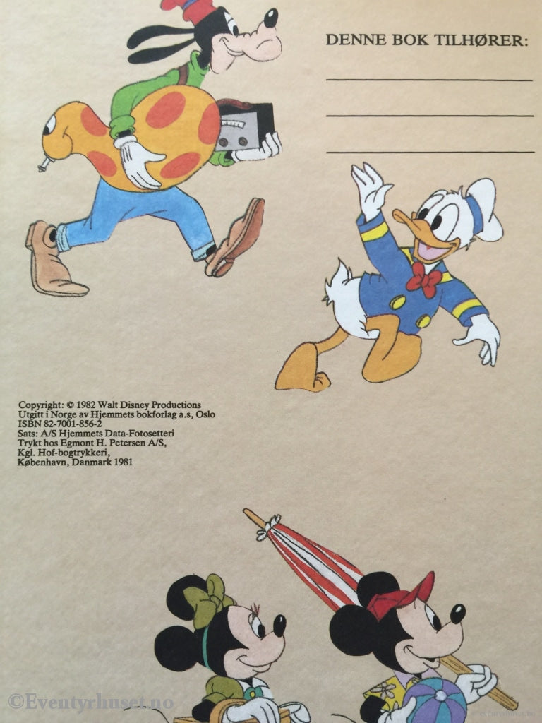 Donald Ducks Bokklubb. 1982. Duck Får En Lærepenge. Bokklubb