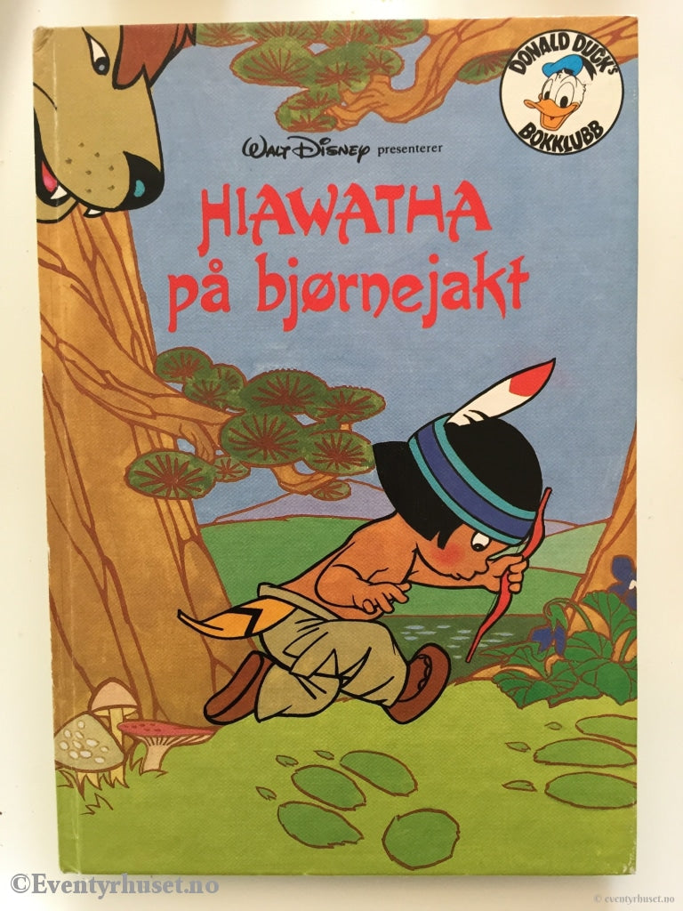 Donald Ducks Bokklubb. 1982. Hiawatha På Bjørnejakt. Bokklubb