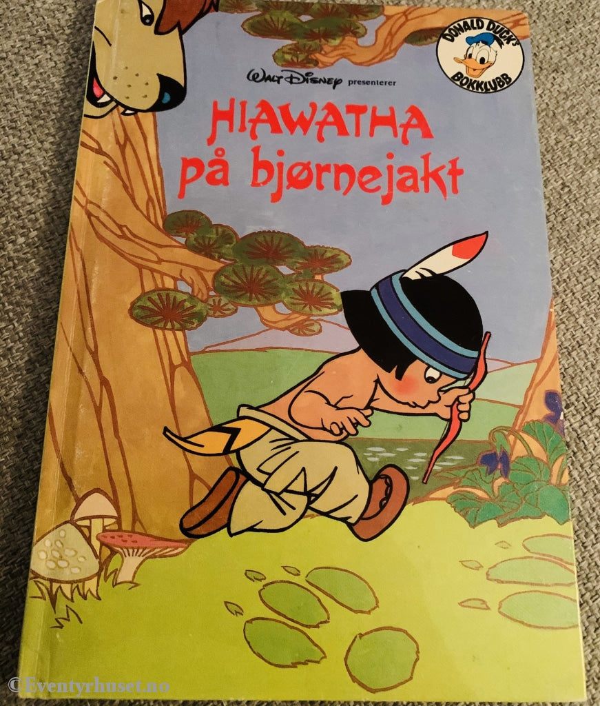 Donald Ducks Bokklubb. 1982/91. Hiawatha På Bjørnejakt. Bokklubb