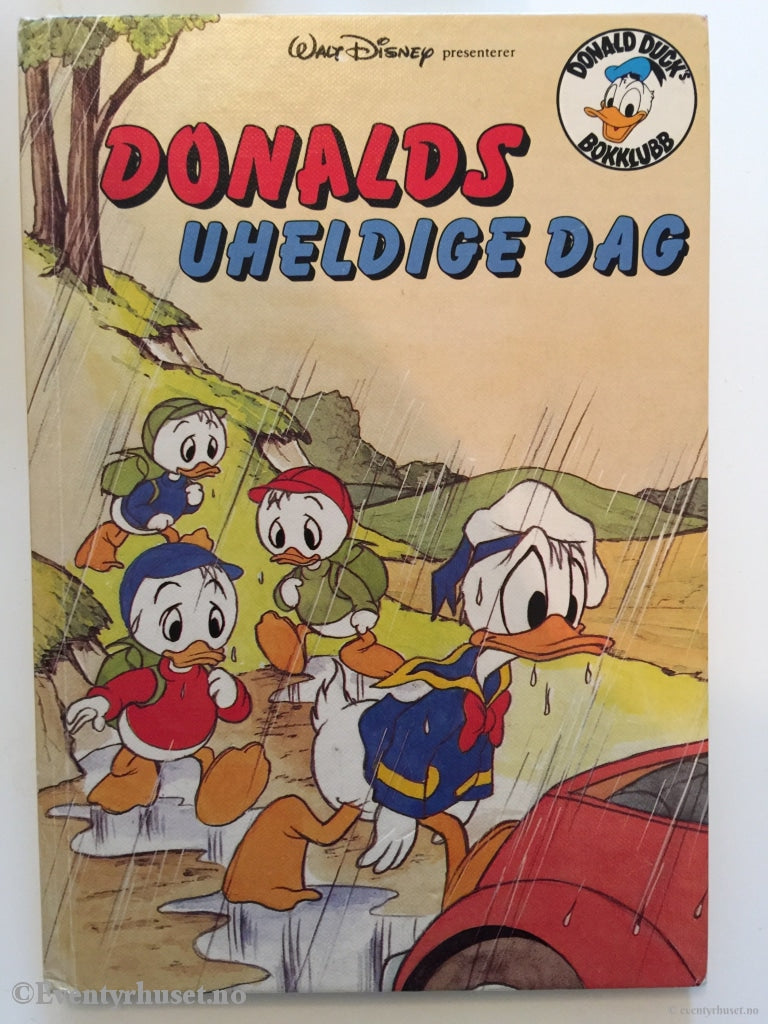 Donald Ducks Bokklubb. 1983. Donalds Uheldige Dag. Bokklubb