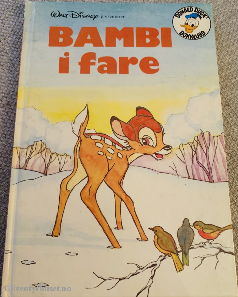 Donald Ducks Bokklubb. 1983/91. Bambi I Fare. Bokklubb