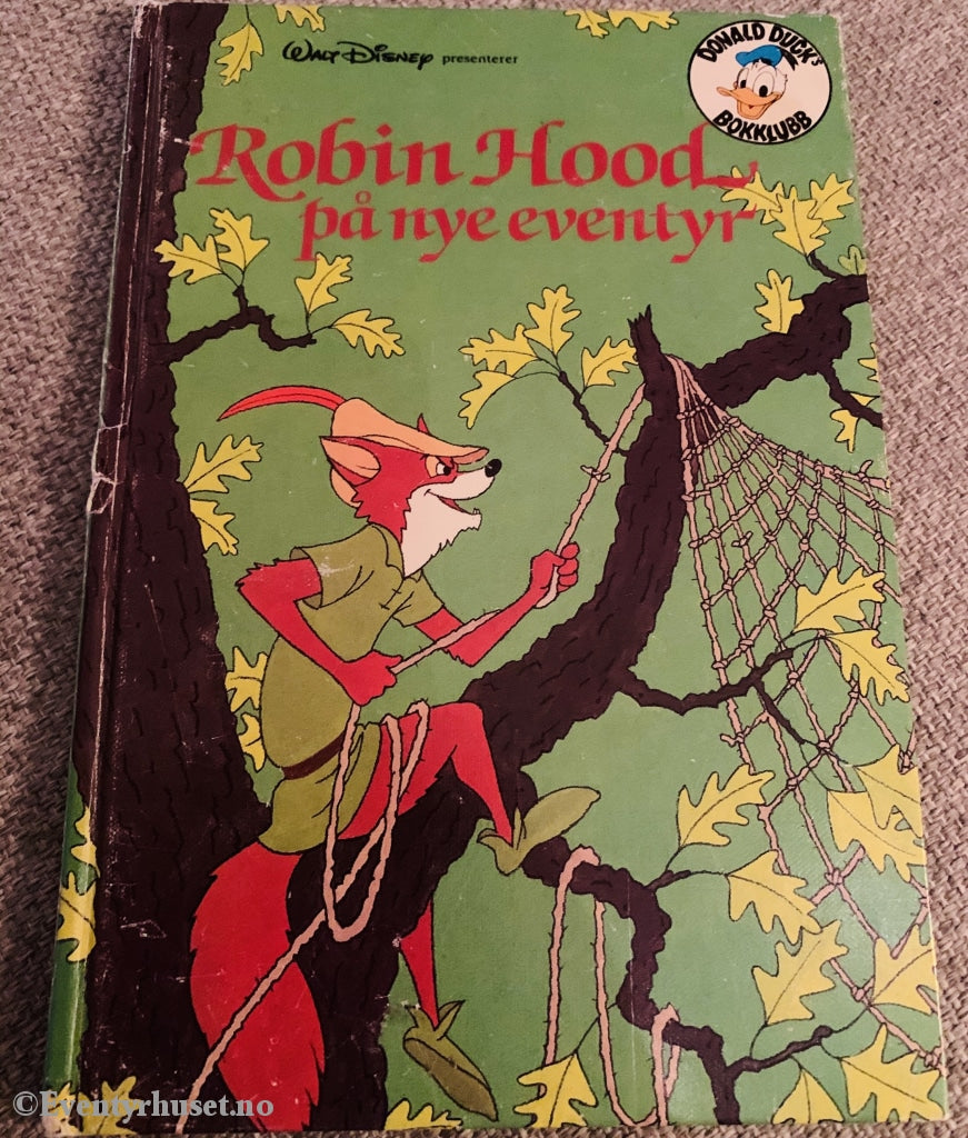 Donald Ducks Bokklubb. 1983/92. Robin Hood På Nye Eventyr. Bokklubb