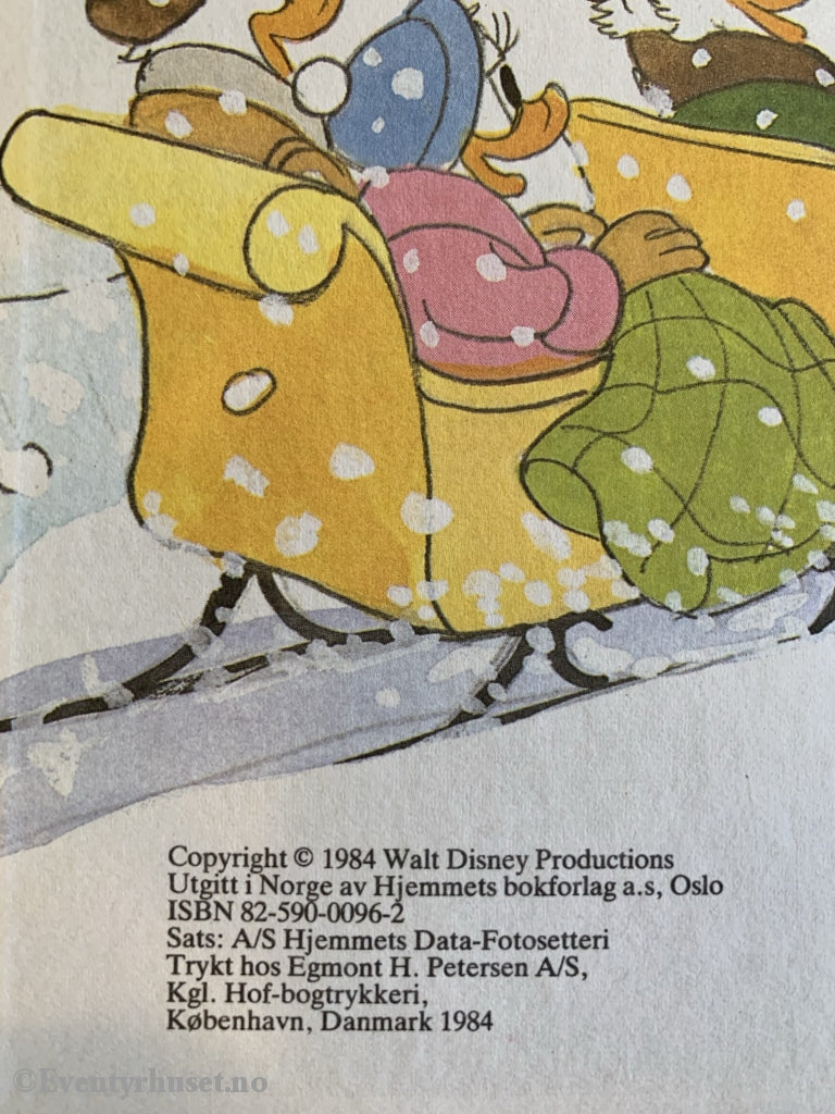 Donald Ducks Bokklubb. 1984. Ole Dole Og Doffens Jul. Bokklubb