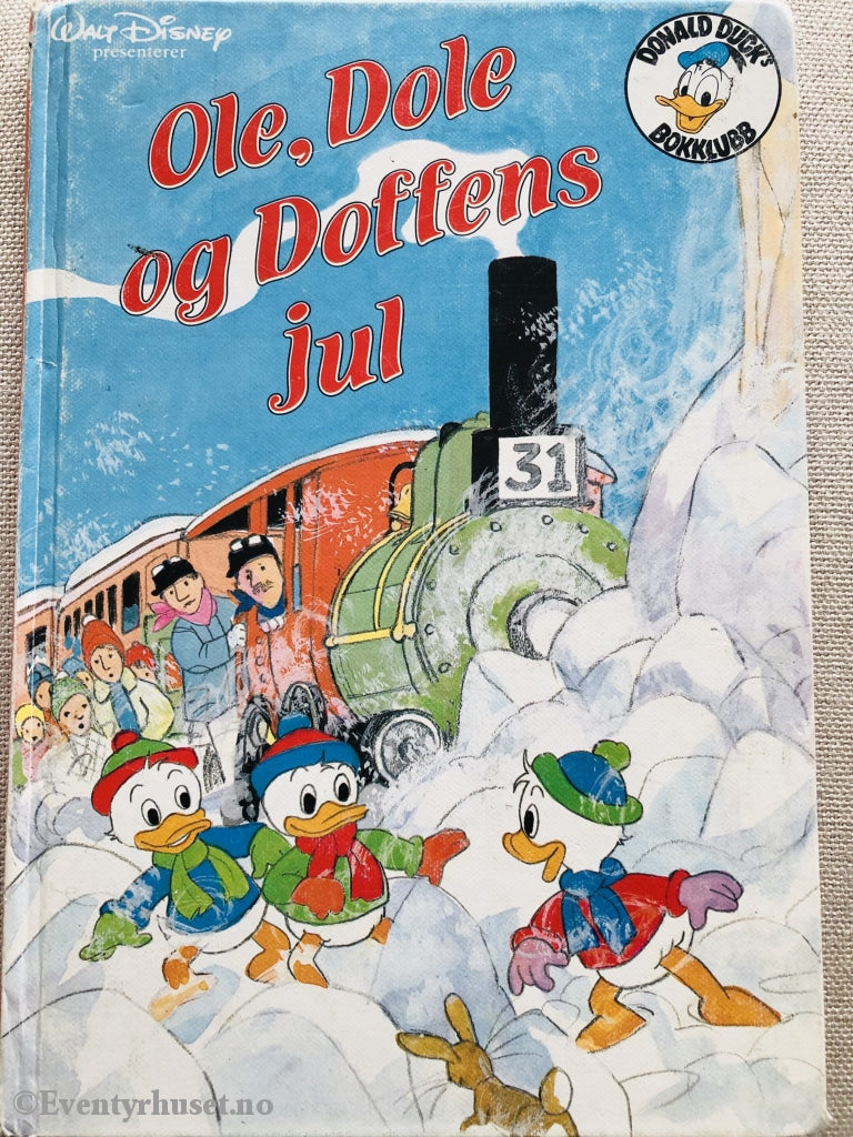 Donald Ducks Bokklubb. 1984/93. Ole Dole Og Doffens Jul. Bokklubb