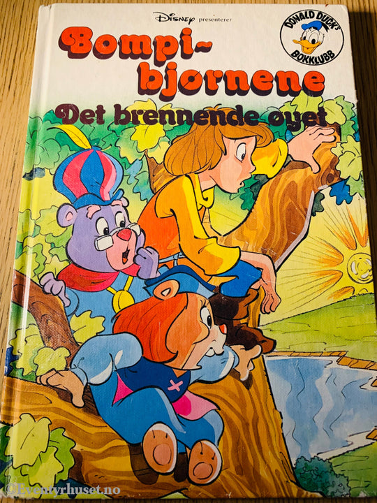 Donald Ducks Bokklubb. 1986. Bompi-Bjørnene. Det Brennende Øyet. Bokklubb