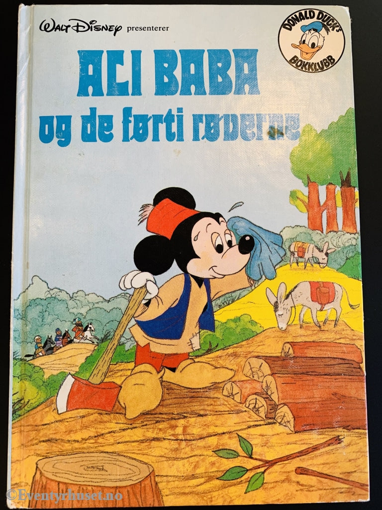 Donald Ducks Bokklubb. 1987. Ali Baba Og De Førti Røverne. Bokklubb