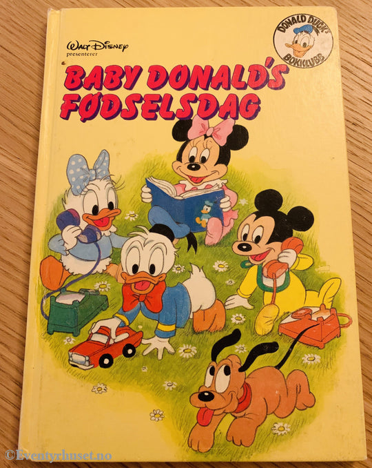 Donald Ducks Bokklubb. 1988/91. Baby Donalds Fødselsdag. Fortelling
