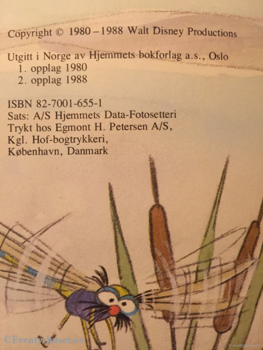 Donald Ducks Bokklubb. 1988. Bernard Og Bianca Får Et Nytt Oppdrag. Bokklubb