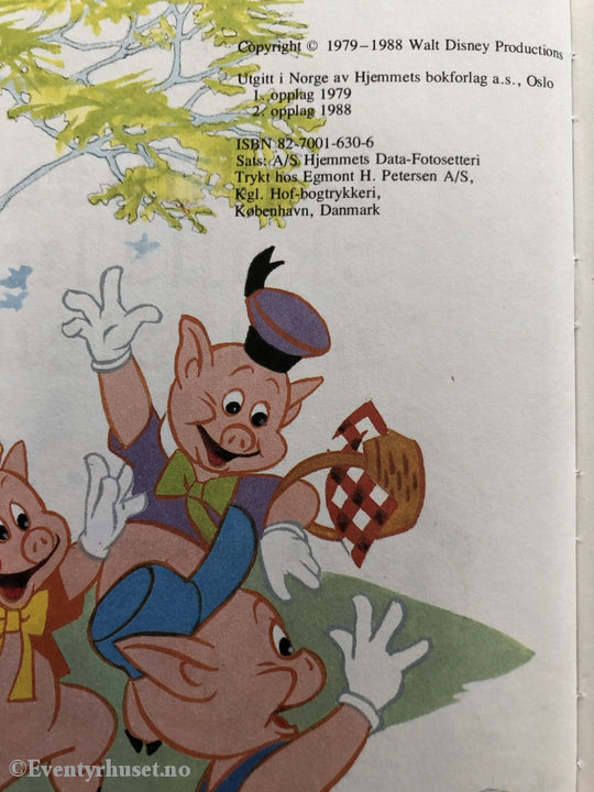Donald Ducks Bokklubb. 1988. Da Lilleulv Skulle Lære Å Bli Slem. Bokklubb