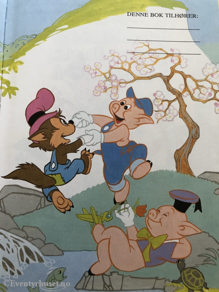 Donald Ducks Bokklubb. 1988. Da Lilleulv Skulle Lære Å Bli Slem. Bokklubb