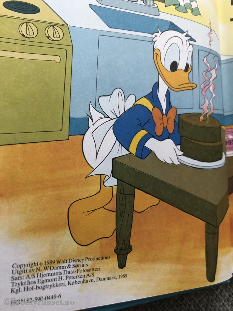 Donald Ducks Bokklubb. 1989. Går Kjøkkenveien. Bokklubb