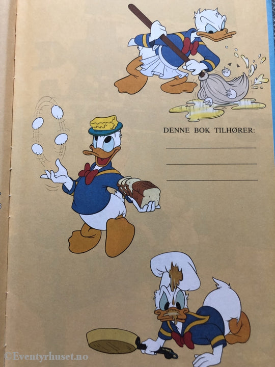 Donald Ducks Bokklubb. 1989. Går Kjøkkenveien. Bokklubb
